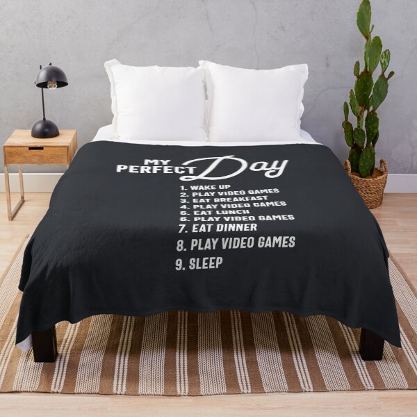 Item preview, My Perfect Day Video Games Tee Funny Cool Gamer designed and sold by cidolopez.