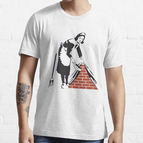 Banksy Sweep it Under the Rug! Essential T-Shirt