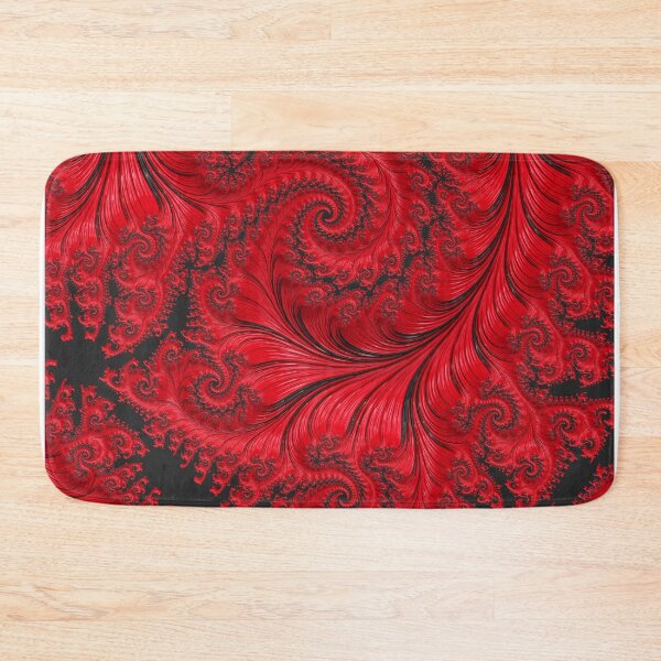 Item preview, Imperial Dragon - Abstract Art Red and Black Spiral Fractal  designed and sold by Pam Blackstone.
