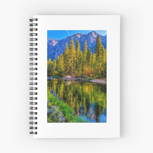 Item preview, Reflections on the Merced river, Yosemite National Park designed and sold by Eyal Nahmias.