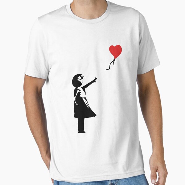 Item preview, Banksy Letting Love Go! Balloon Girl!  designed and sold by ThatMerchStore.
