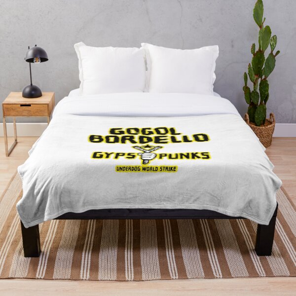 gogol bordello Throw Blanket