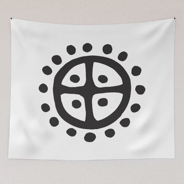 Item preview, Nordic Sun Wheel Symbol | Prehistoric Pagan Solar cross witchcraft designed and sold by Time Nomads.