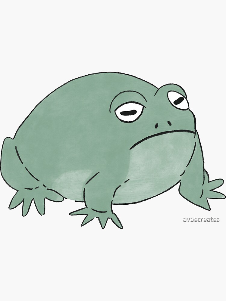 Chonky Frog | Sticker