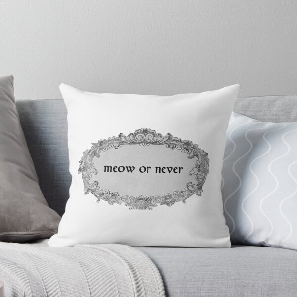 Item preview, meow or never designed and sold by moss&moon designs.