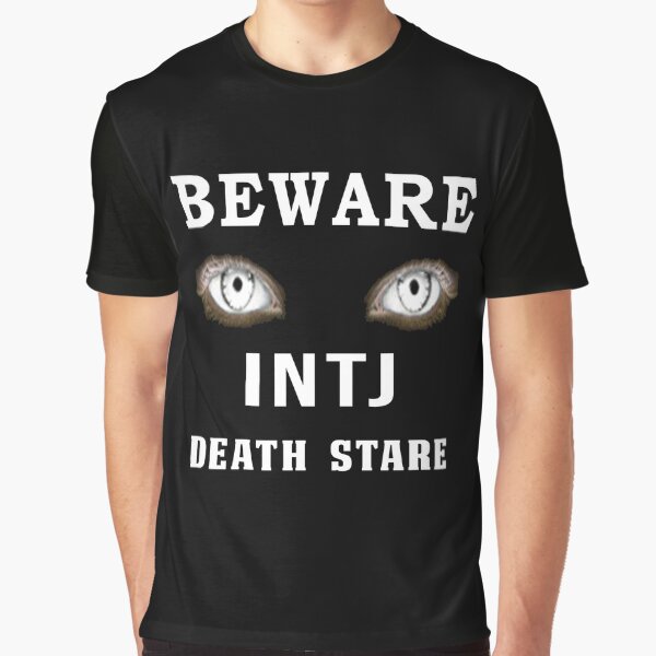 Beware INTJ Death Stare Art Board Print for Sale by frigamribe88