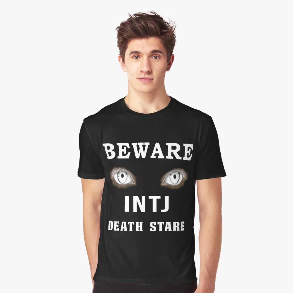 Beware INTJ Death Stare Art Board Print for Sale by frigamribe88