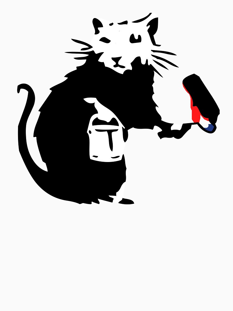 Banksy Graffiti Rat Artist by ThatMerchStore