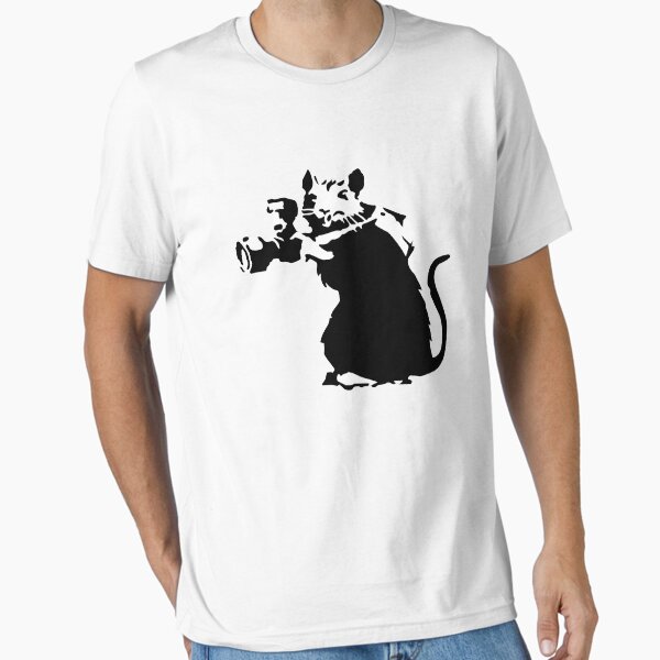 Item preview, Banksy Rat Photographer  designed and sold by ThatMerchStore.