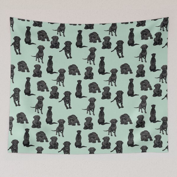 Item preview, Black Labrador designed and sold by ArtofACoonhound.