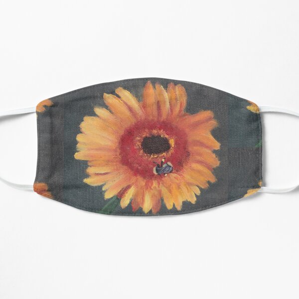 Gerbera Daisy and bee Mask