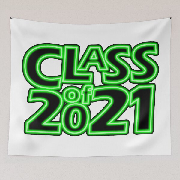 Item preview, Grad Class of 2021 in Neon Green designed and sold by gkillerb.