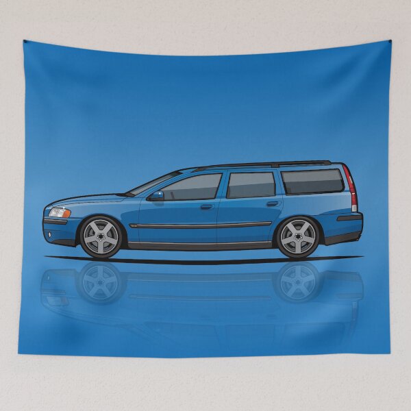 Item preview, Swedish Bolbo Sonic Blue V70 R Turbo Wagon designed and sold by Bolbofornia.