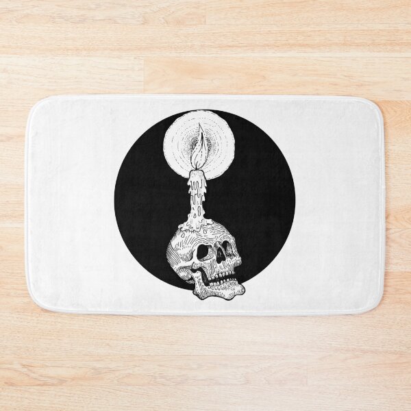 Item preview, Dark Skull Candle designed and sold by Printables Passions.