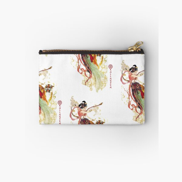 Item preview, China art print - young chinese harp player with tiger designed and sold by Kallandra.