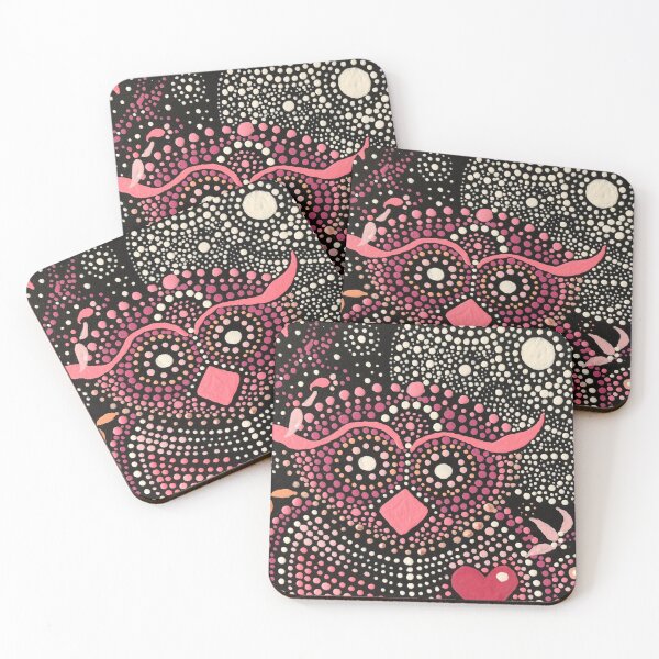 Item preview, Pink Owl Moon designed and sold by ethereal-earth.
