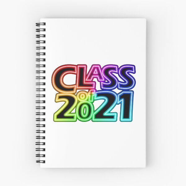 Item preview, Grad Class of 2021 in Neon Rainbow designed and sold by gkillerb.
