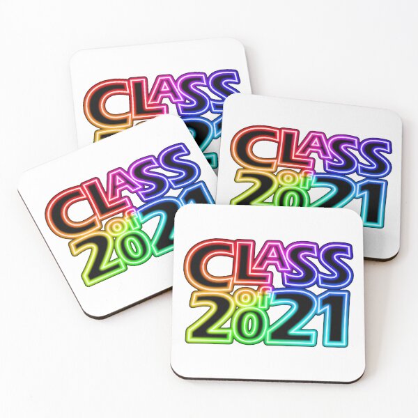 Artikelvorschau, Grad Class of 2021 in Neon Rainbow entworfen und verkauft von gkillerb.