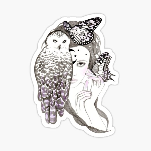 Owl Spirit Sticker