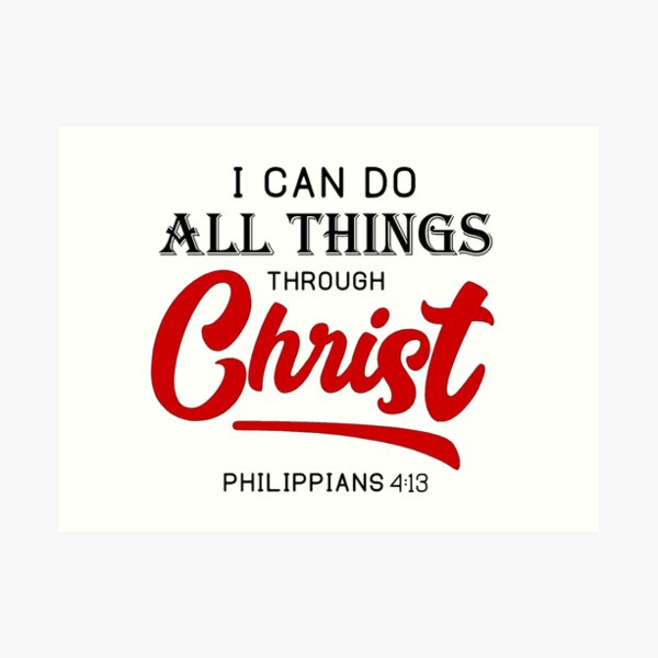 Philippians 4 13 Logo