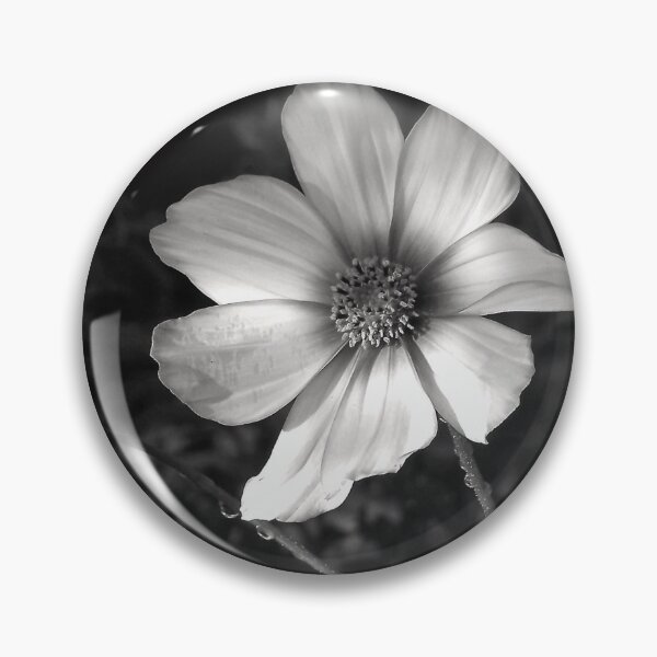 Item preview, flores blancas y negras designed and sold by BBrightman.