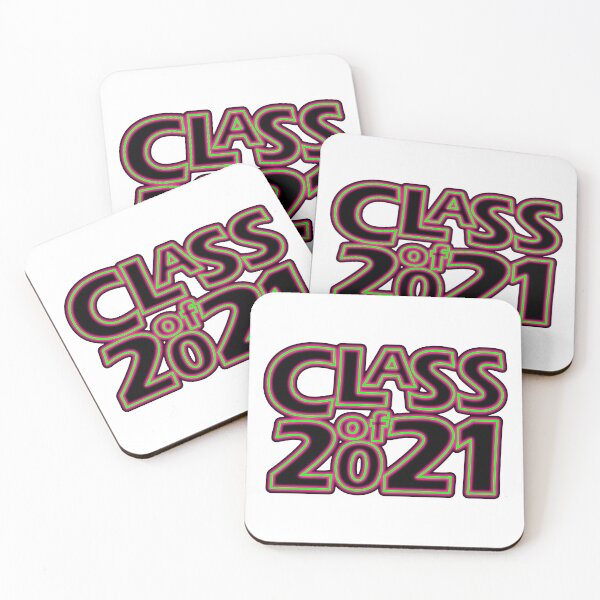 Item preview, Grad Class of 2021 in Neon Toxic Glow (Green on Pink) designed and sold by gkillerb.