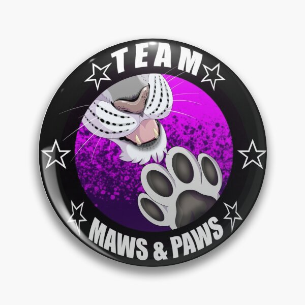 Item preview, Snow Leopard Team Maws & Paws designed and sold by timberthew0lf.