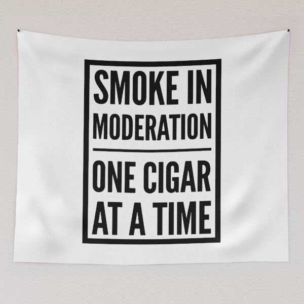 Item preview, Smoke in Moderation designed and sold by HalpinDesign.