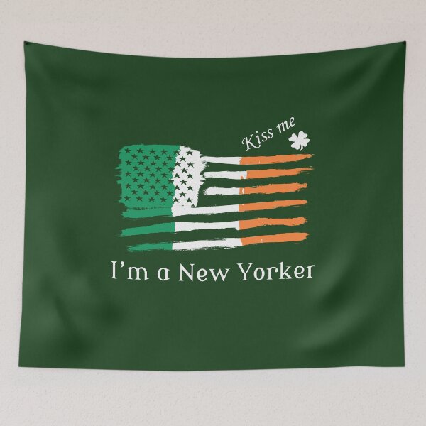 Item preview, Newyorker Irish American Flag   designed and sold by MephobiaDesigns.