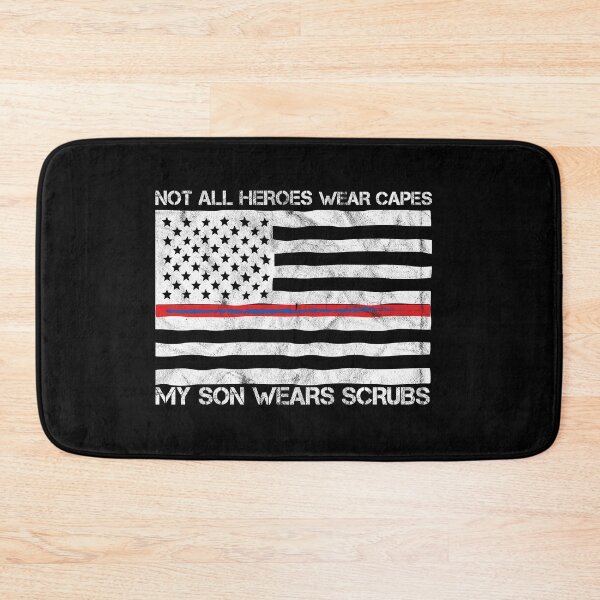 Item preview, Not All Heroes Wear Capes My Son Wears Scrubs designed and sold by hamza1451.