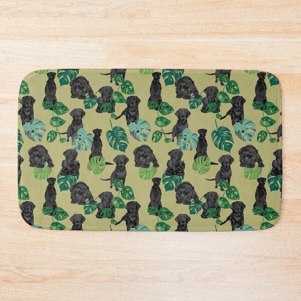 Item preview, Black Labrador Tropical  designed and sold by ArtofACoonhound.