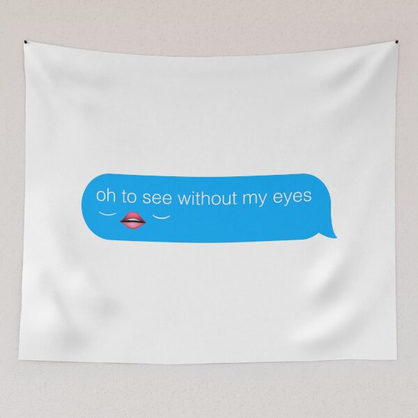 Item preview, oh to see without my eyes designed and sold by hannahdroke.