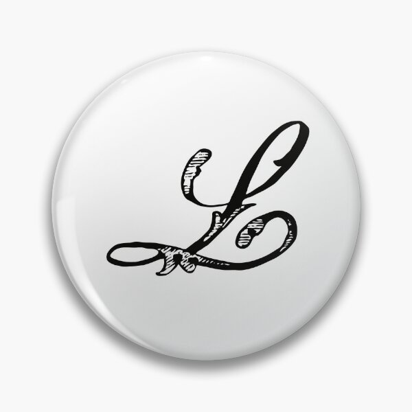 Item preview, Vintage Stylish Black and White Monogram Letter L designed and sold by Vintage-TM.
