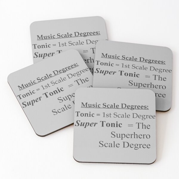 Item preview, Supertonic! - The Super Hero Scale Degree designed and sold by Vancouver-Girl.