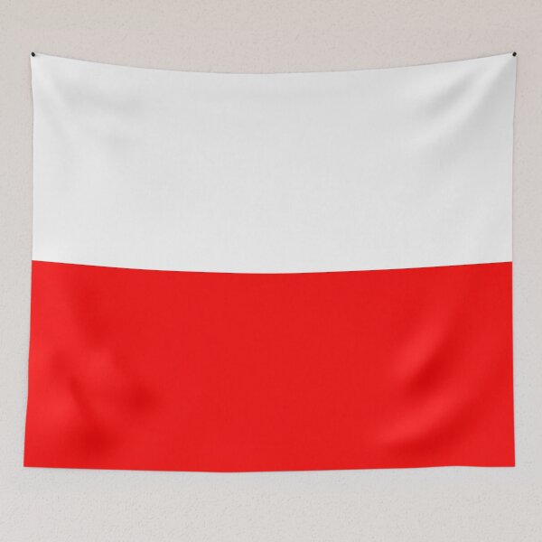 Artikelvorschau, Polska Flaga Polnische Flagge Patriotisches Weiß Rot entworfen und verkauft von PugSwagClothing.