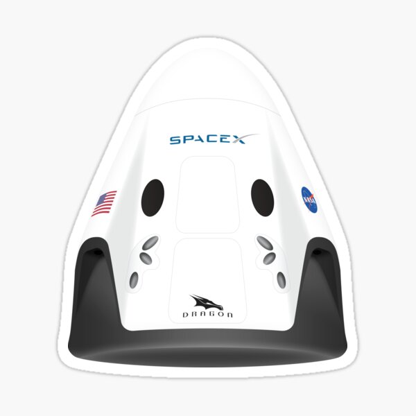 Crew Dragon V2 Sticker