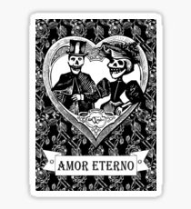 Pegatina Amor Eterno | Amor eterno | En blanco y negro