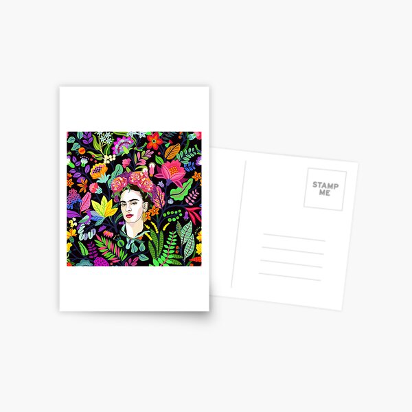 Frida in Bloom Postcard