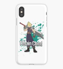 I Main Cloud - Super Smash Bros iPhone Case
