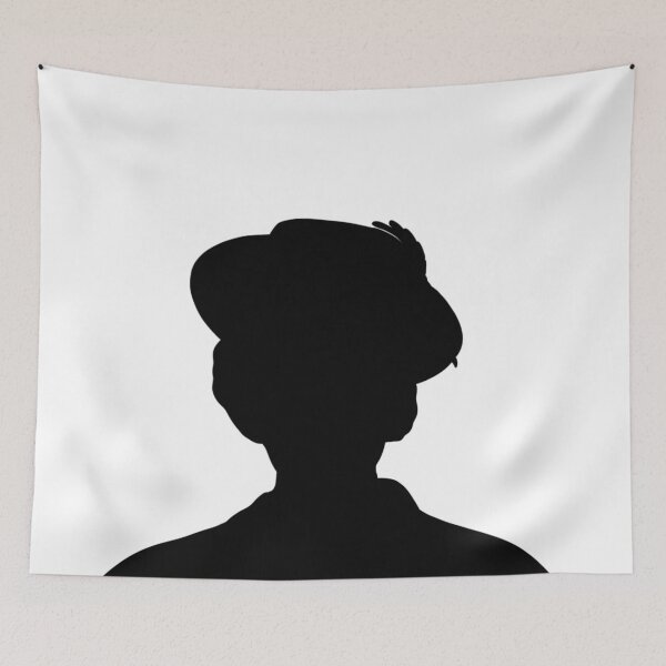 Item preview, Mary Poppins Silhouette (Emily Blunt) designed and sold by JordynHawthorne.