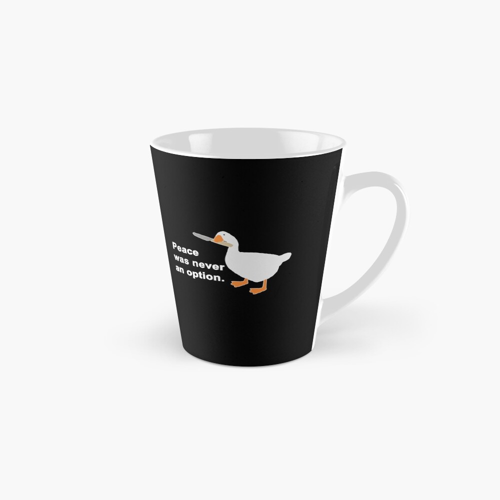 Peace Was Never An Option Goose Game Mug