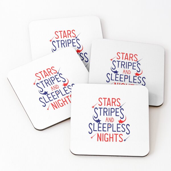 Item preview, Stars Stripes and Sleepless Nights : 4th of July Pregnancy Announcement | Stripes and Sleepless Nights  designed and sold by Chamssou.