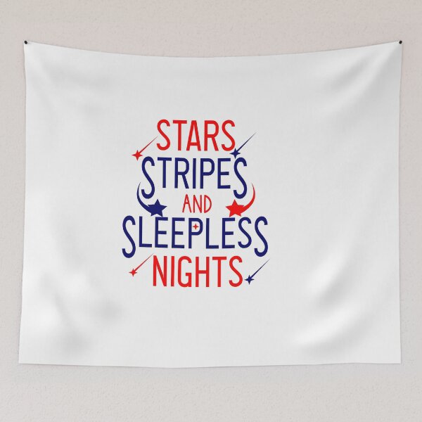 Item preview, Stars Stripes and Sleepless Nights : 4th of July Pregnancy Announcement | Stripes and Sleepless Nights  designed and sold by Chamssou.