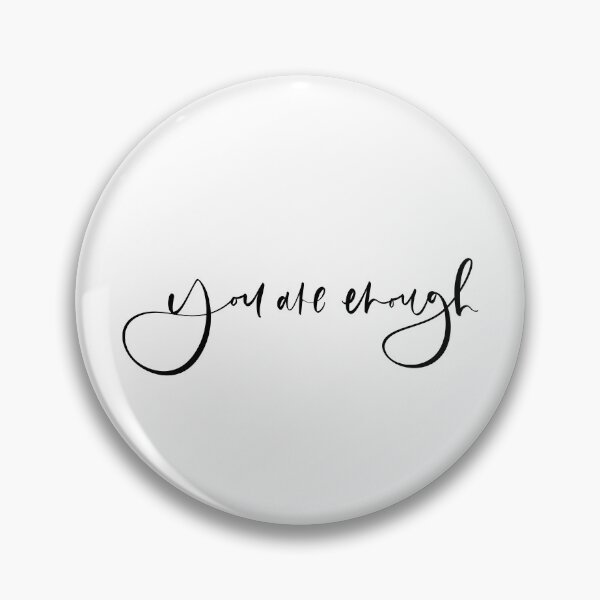 Item preview, You Are Enough designed and sold by Thefleurpaper.