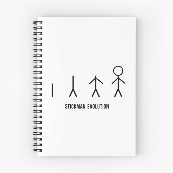 Item preview, Stickman Darwinism Evolution designed and sold by printadorable.