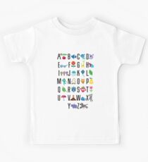 Alphabet Cute Kids Tee
