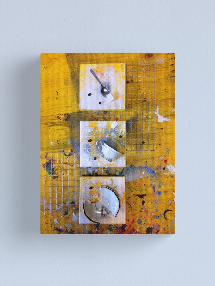 Alternate view of Coffee Time Composition Canvas Print