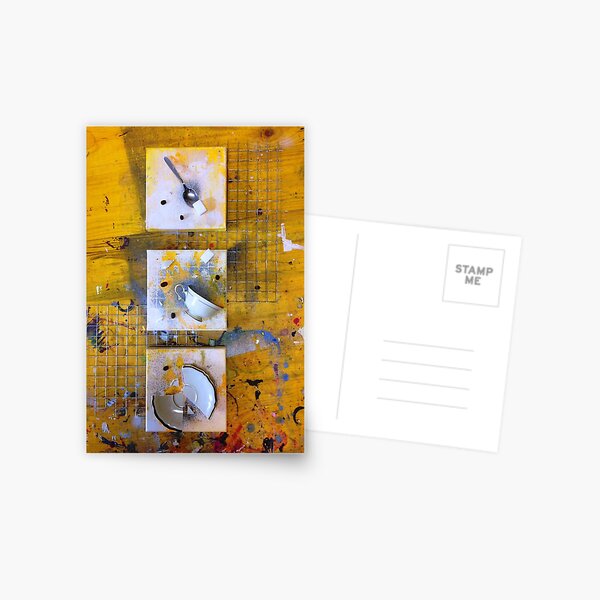 Coffee Time Composition Postcard