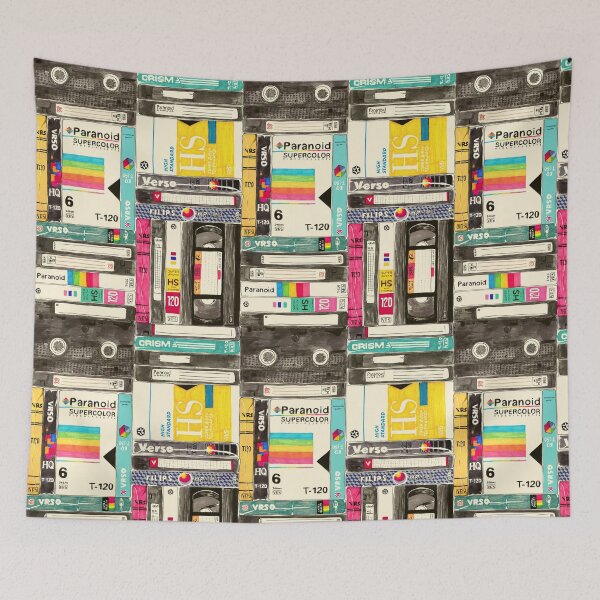 Item preview, Vintage VHS Tapes designed and sold by mathiole.