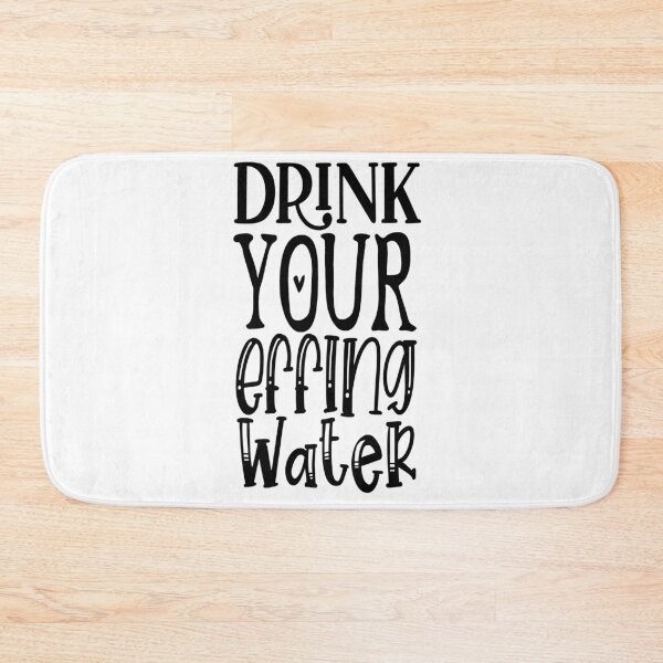 Item preview, drink your effing water: Funny summer shirt. designed and sold by fajali master.